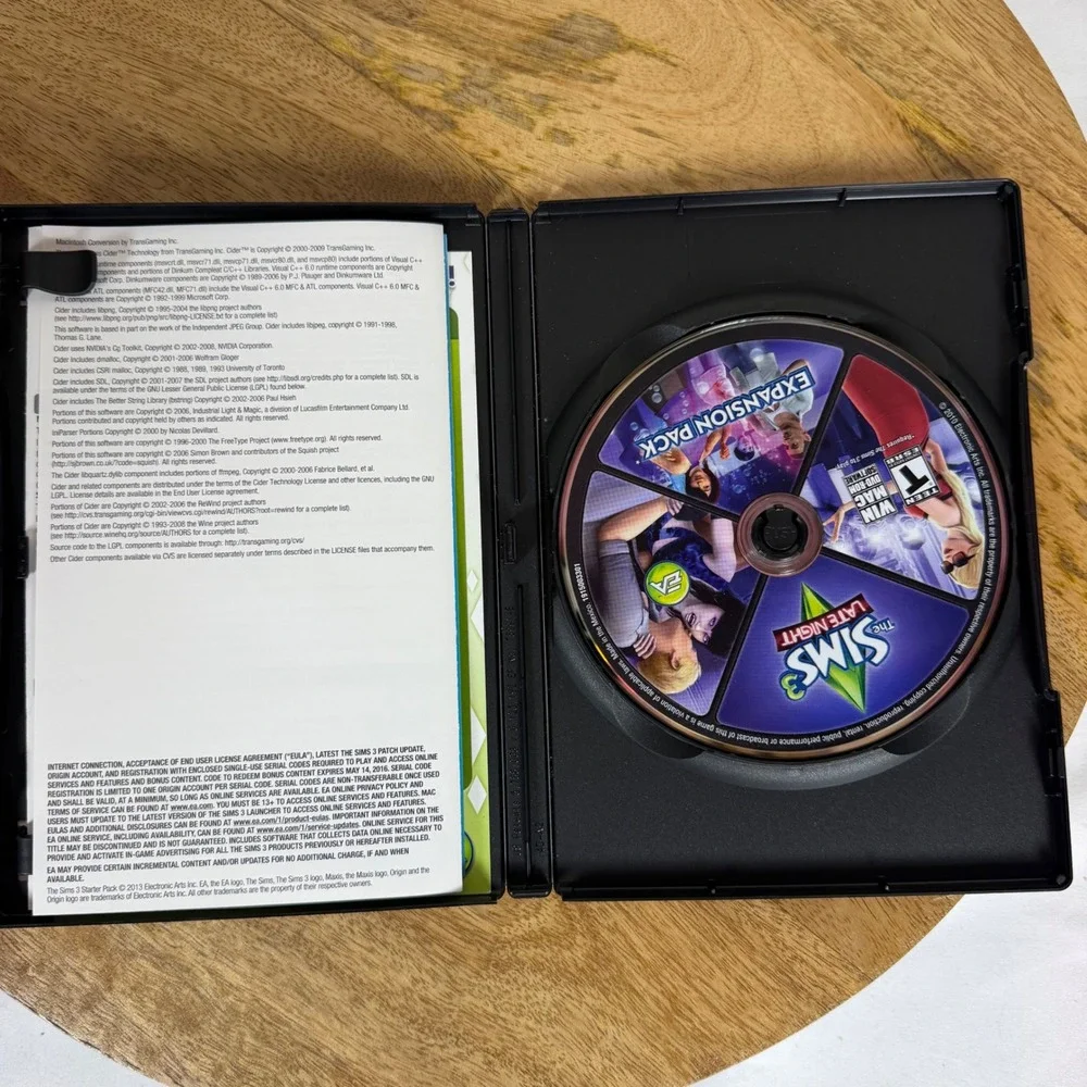 The Sims 3 Starter Pack PC Mac 3 Games in 1 Late Night High-End Loft Stuff DVD